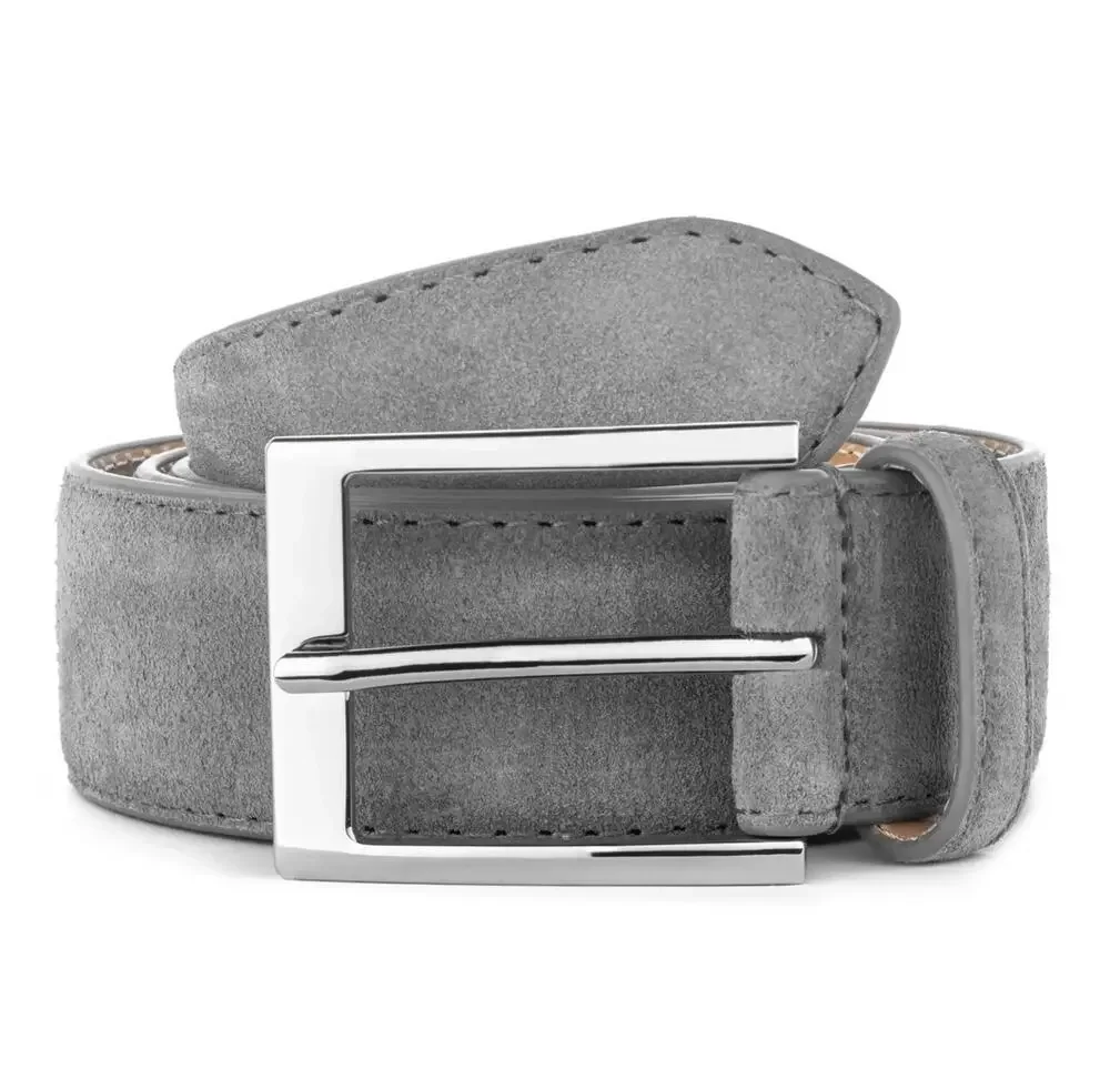 To Boot New York “ Adam Derrick” Suede Gray Belt (made in Italy) Size 42